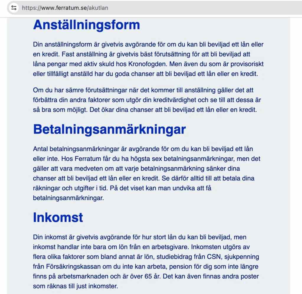 Lån med hög beviljandegrad