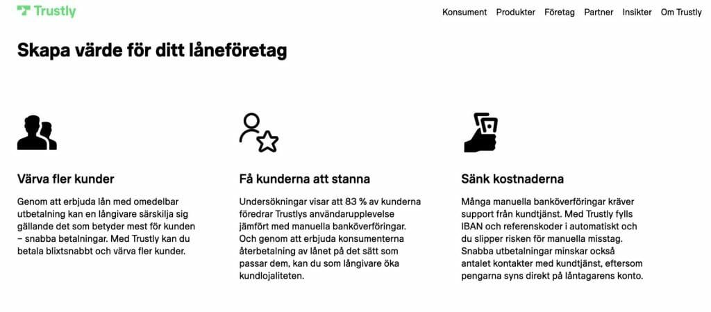 Låna pengar direkt Trustly