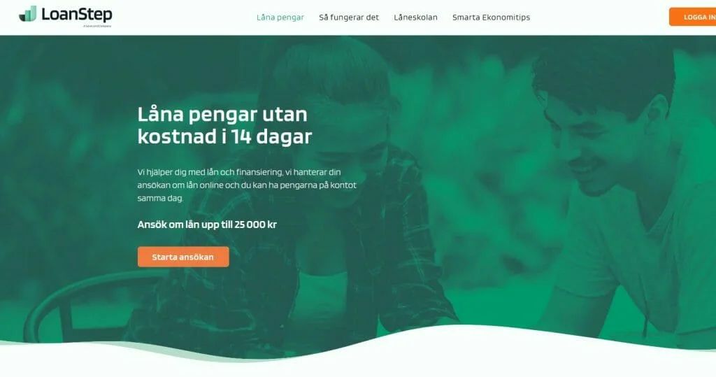 Loanstep erbjuder p2p-lån gratis i 14 dagar.
