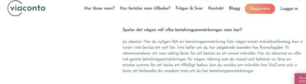 Lån som beviljar nästan alla - Viaconto