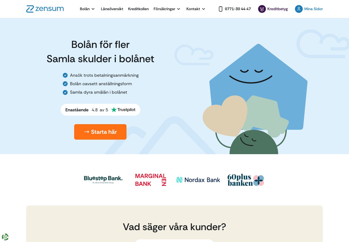 Zensum – webbplatsen den 9 september 2026