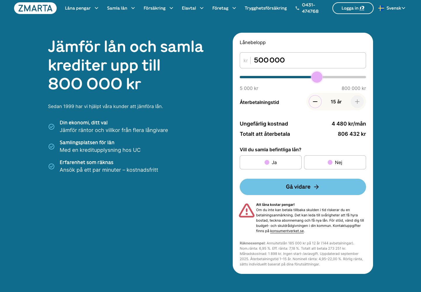 Zmarta – webbplatsen den 9 september 2026